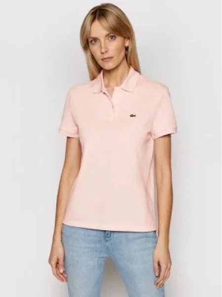 Lacoste Тениска с яка и Розов
