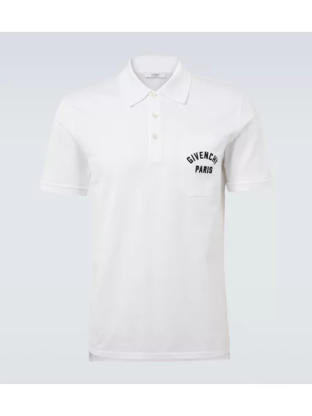 Tricou polo Givenchy alb