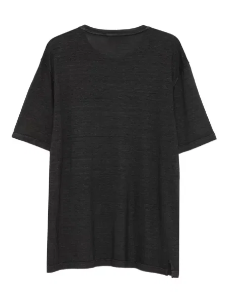 Tricou Gran Sasso cu decolteu rotund gri