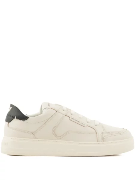 Sneakerși Emporio Armani din piele