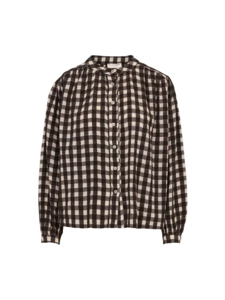 Koszula Maison Hotel brązowa