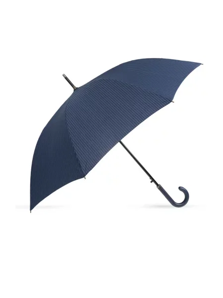 Parasol Moschino z logo niebieski