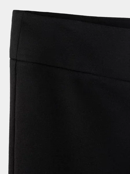 Spodnie capri z wycięciami Kobieta L MANGO czarny