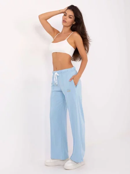 Pantaloni Relevance alb
