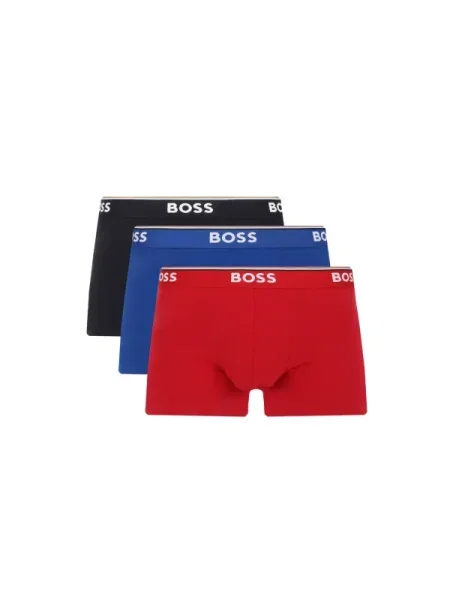 Boss Bodywear Chiloți boxer Trunk 3P Power albastru