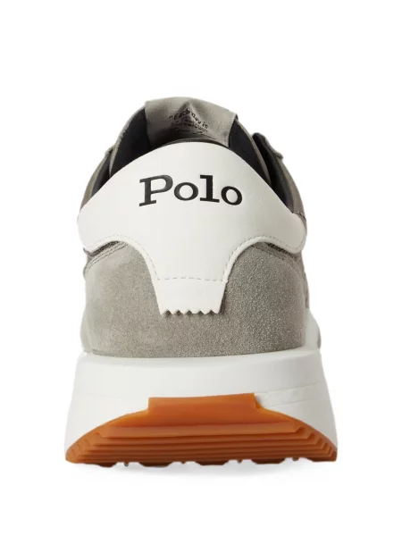Τένις sneakers Polo Ralph Lauren με αυτόγραφο tweed μαύρο