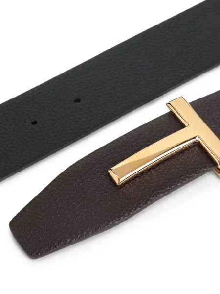 Curea Tom Ford din piele maro