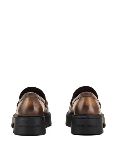 Pantofi loafer Marc Jacobs chunky maro