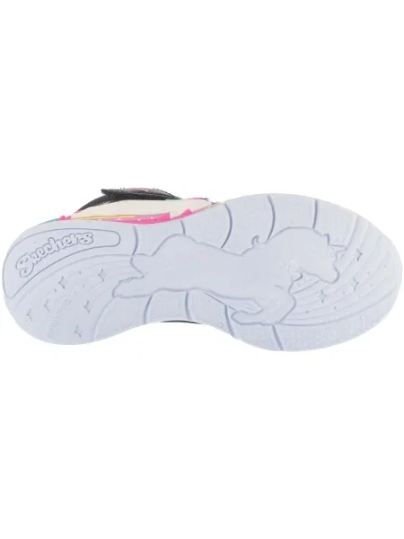 Členkové topánky Skechers čierna