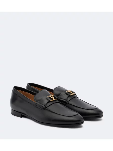 Pantofi loafer Valentino Garavani din piele negru