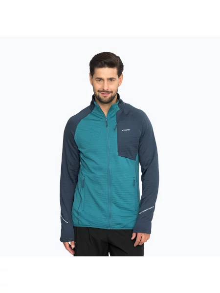 Мъжки суитшърт за трекинг Viking Birger blue/navy синьо