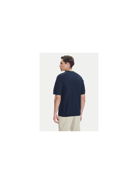 BOSS T-shirt Kencel Tamnoplava Regular Fit