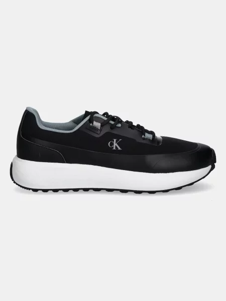 Calvin Klein Jeans sneakers ATHLEISURE RUNNER TECH RIPSTOP negru
