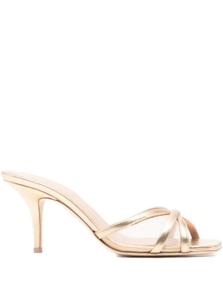 Pantofi cu toc Malone Souliers auriu