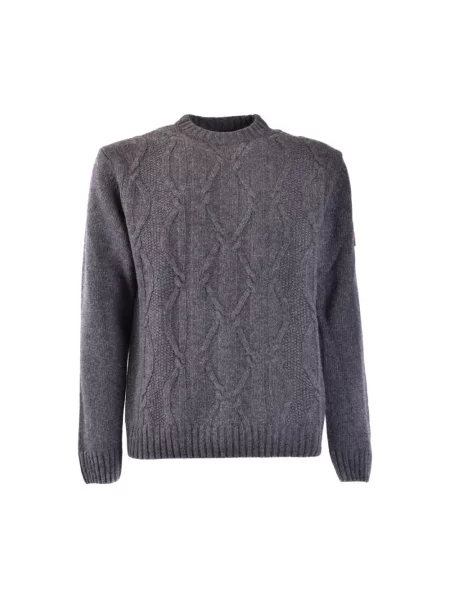 Sweter Peuterey wełniany szary