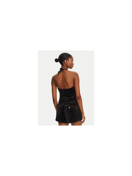 Juicy Couture Felső Slim Fit fekete