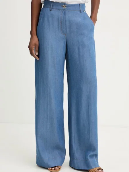 Fracomina pantaloni albastru