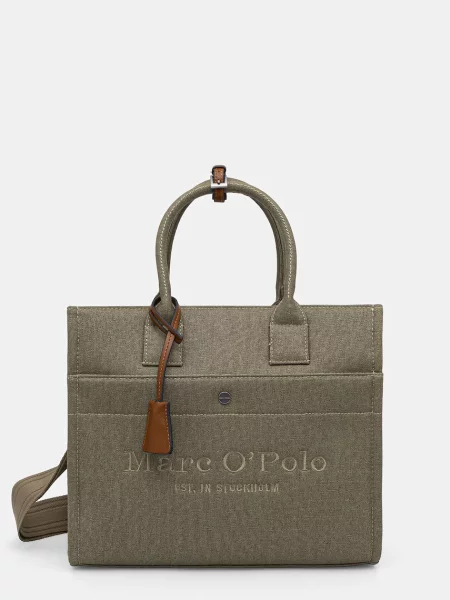 Marc O'Polo kabelka typu shopper dámska zelená
