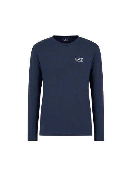 Tricou Ea7 Emporio Armani albastru