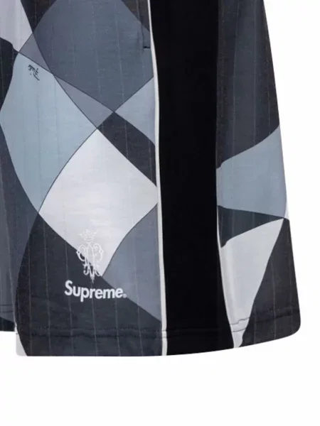 Kraťasy Supreme s potiskem černé