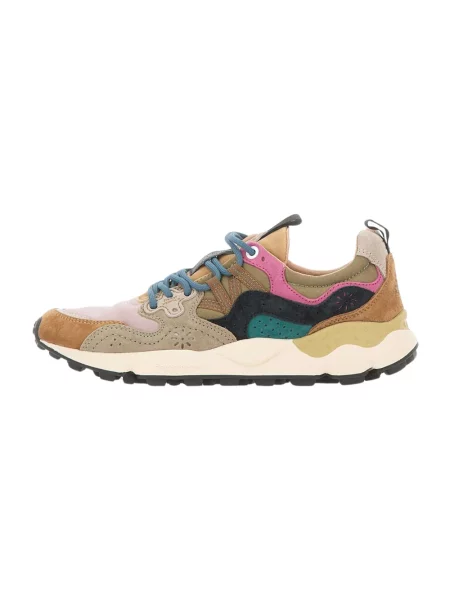 Sneakersy Flower Mountain skórzane w kwiatki
