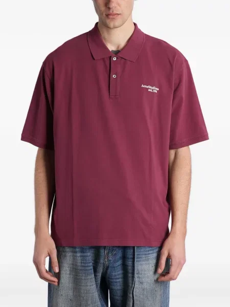 Polo Acne Studios roșu