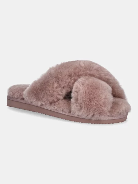 Vlněné pantofle Answear.LAB růžová