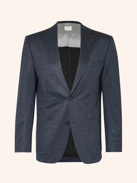 Roy Robson Oblekové Sako Regular Fit Z Žerzeje blue modré