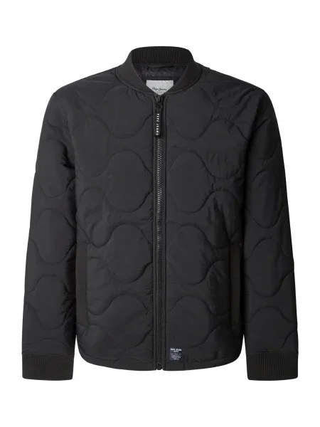 Pepe Jeans geacă MALABAR bărbați de tranziție negru