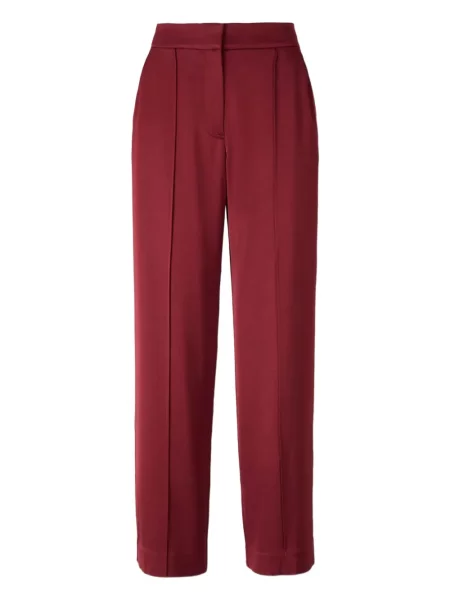 Pantaloni Simkhai de lână plisate roșu