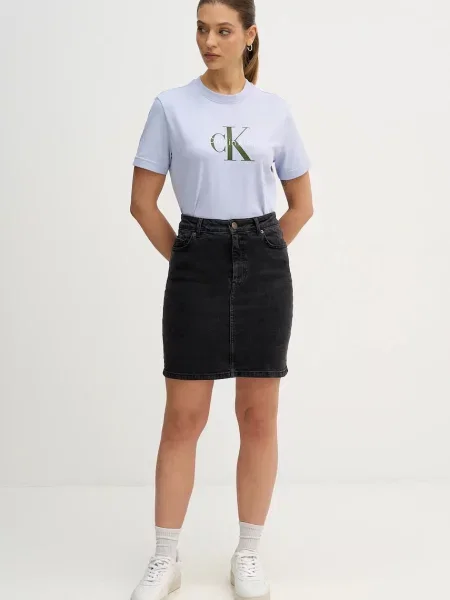 Calvin Klein Jeans tričko modré