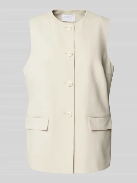 Kamizelka z okrągłym dekoltem Jake*s Collection