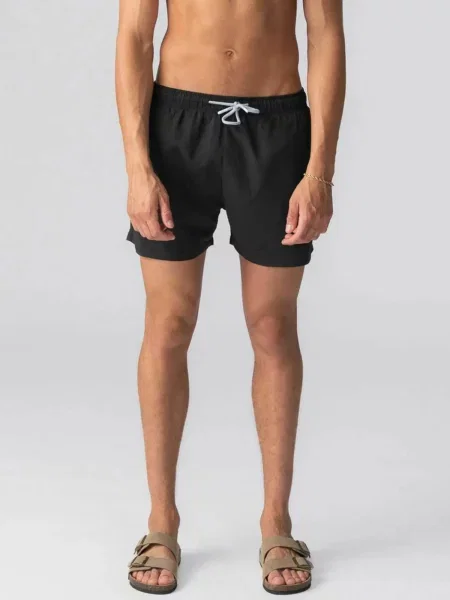 TEESHOPPEN Șorturi de baie Swimshorts negru