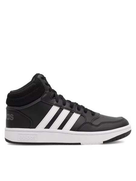 Sneakersy adidas HOOPS MID K černá