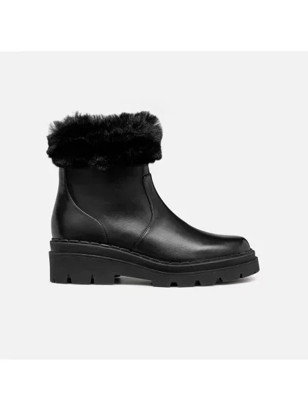 Cizme scurte Geox negru