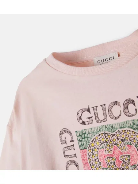 Gyerek póló Gucci rózsaszín