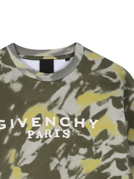Krawat dziecięcy Givenchy zielony