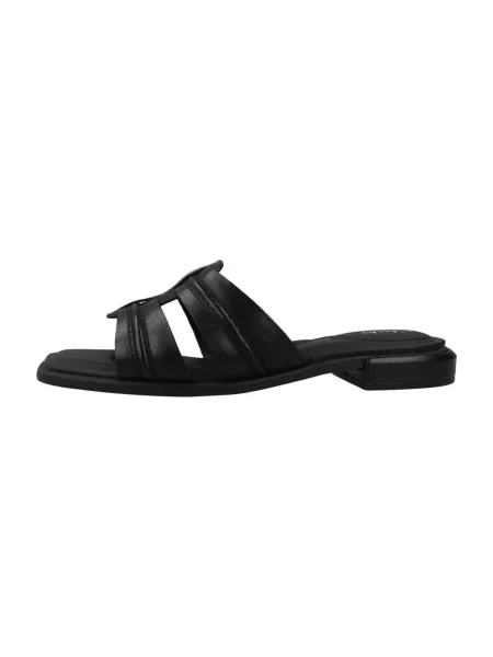 Papuci tip mules Clarks negru