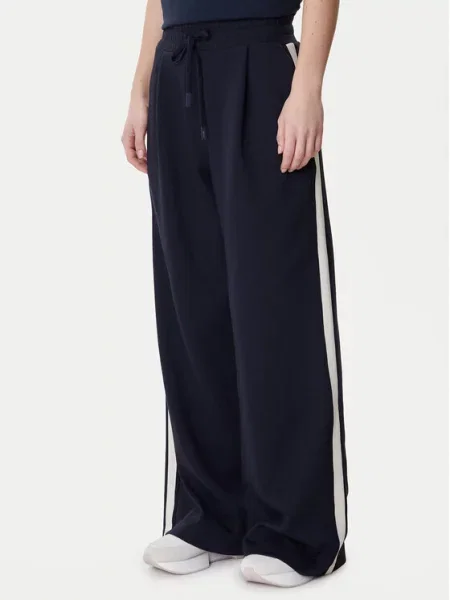 Weekend Max Mara Спортивні штани Perdoni Wide Leg cиній