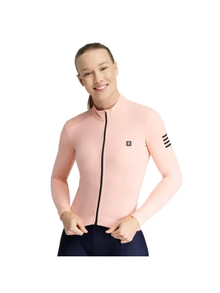 Termoaktywna koszulka rowerowa Kolarstwo Siroko SRX M4 Danseuse różowa
