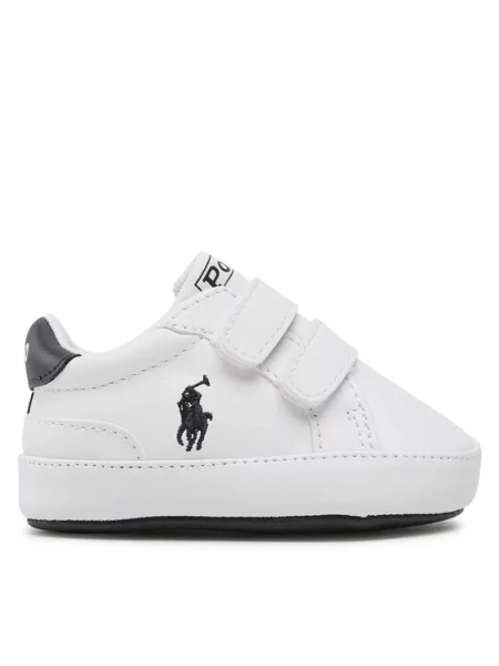 Polo Ralph Lauren Снікерcи Heritage Court Ii Ez Layette білий