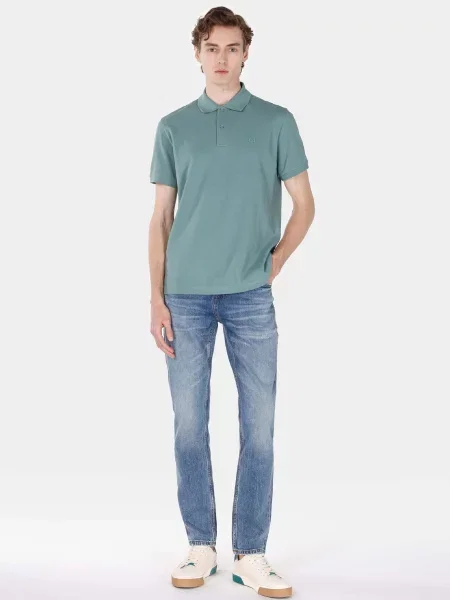 Джинси Colin’s комбінований верх блакитний