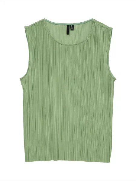 VERO MODA Bluză VMMALENE măr verde