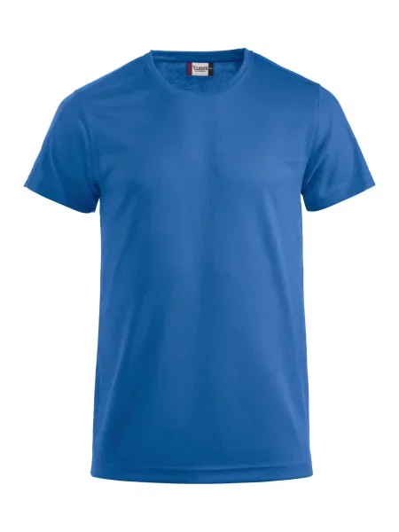 Clique T-shirt Ice-T z oddychającego materiału – royal blue niebieska