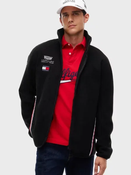 Флісова вітровка Tommy Hilfiger чорна