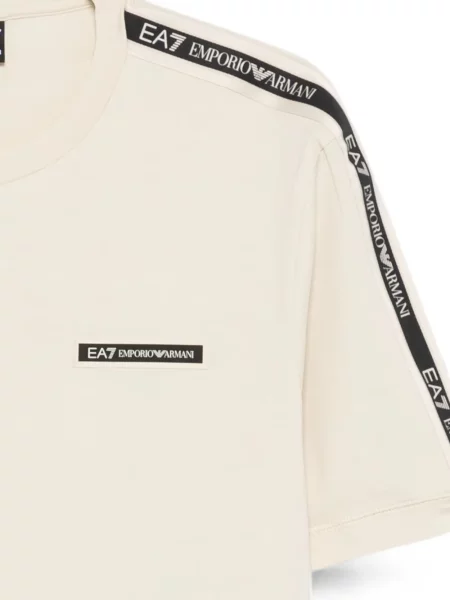 Rövid póló Ea7 Emporio Armani autogrammal