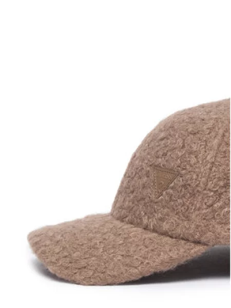 Guess Kepurė su snapeliu Tamsiai smėlinė