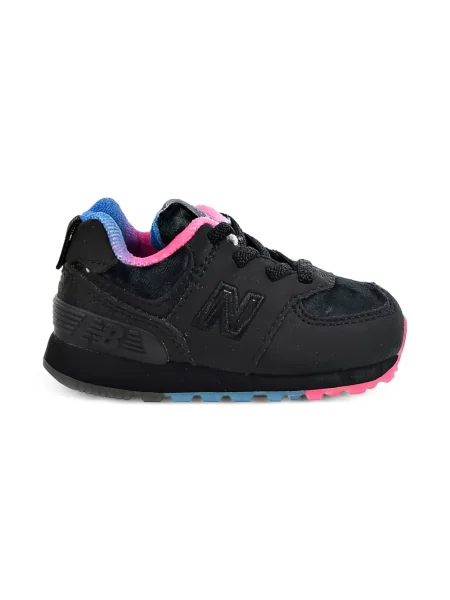 Sneakersy dziecięce New Balance 574 czarne