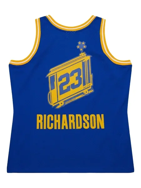 Cămașă Mitchell & Ness din jerseu albastru