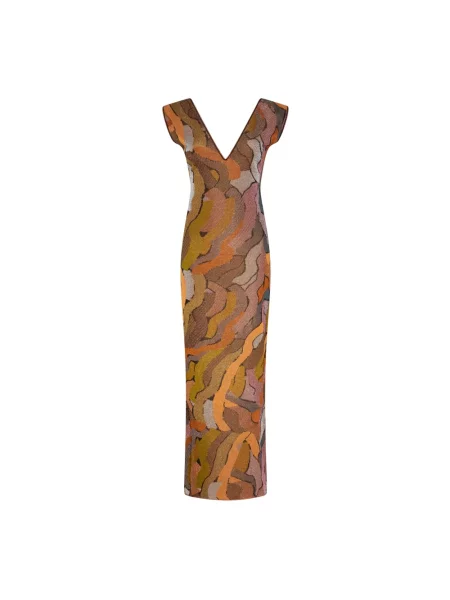 Sukienka Circus Hotel z dekoltem w serek